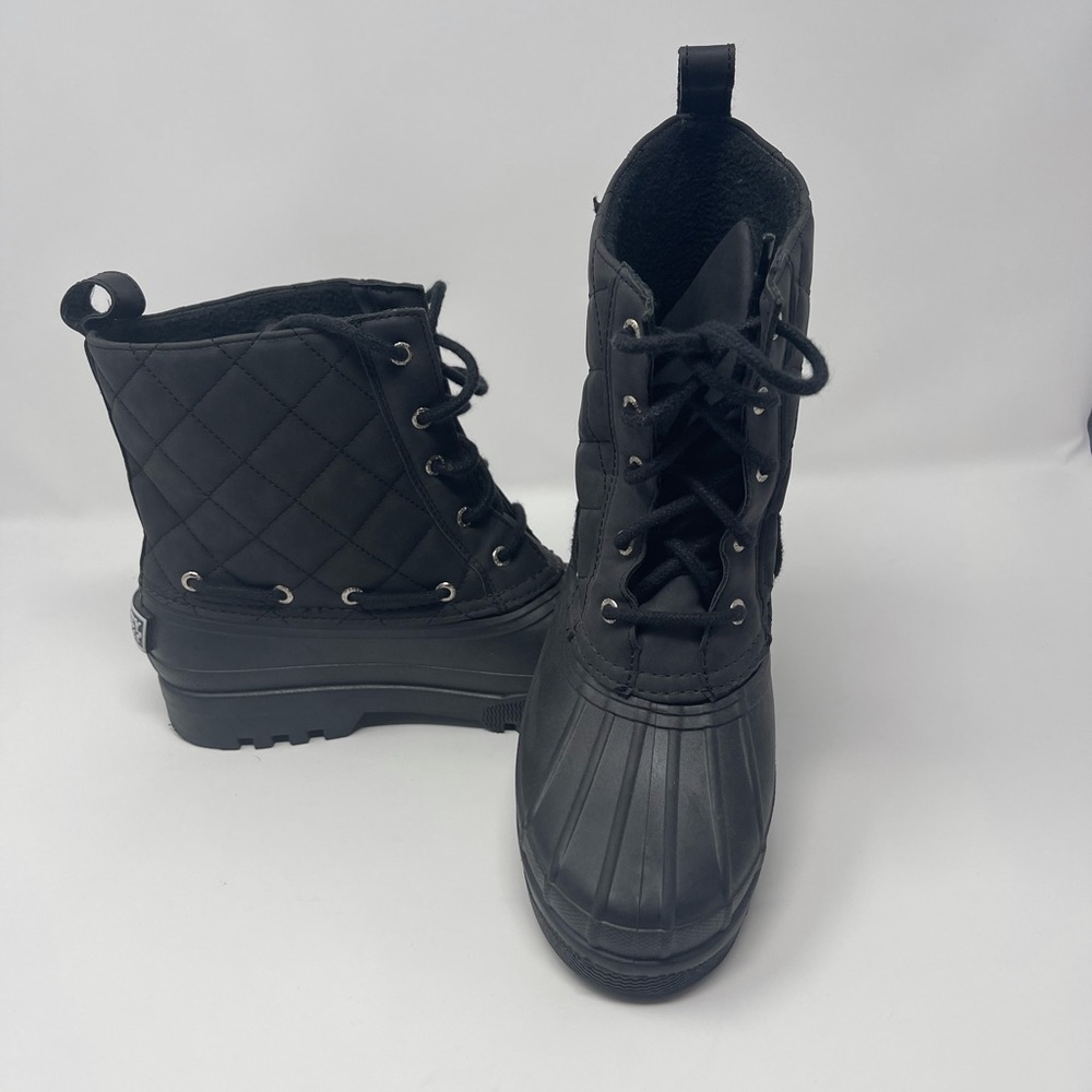 Sperry Top-Sider Duck Boots Black Synthetic